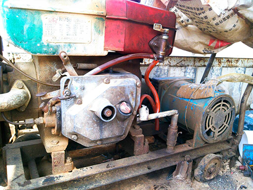 新民单杠柴油机发电机出租